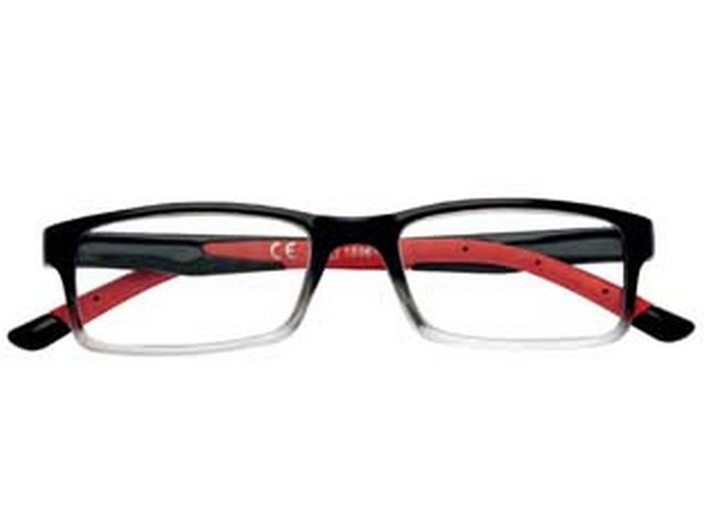 occhiale lettura montatura policarbonato nero/rosso 091 - diottrie +3,0 - 31z091-red300 fer358996