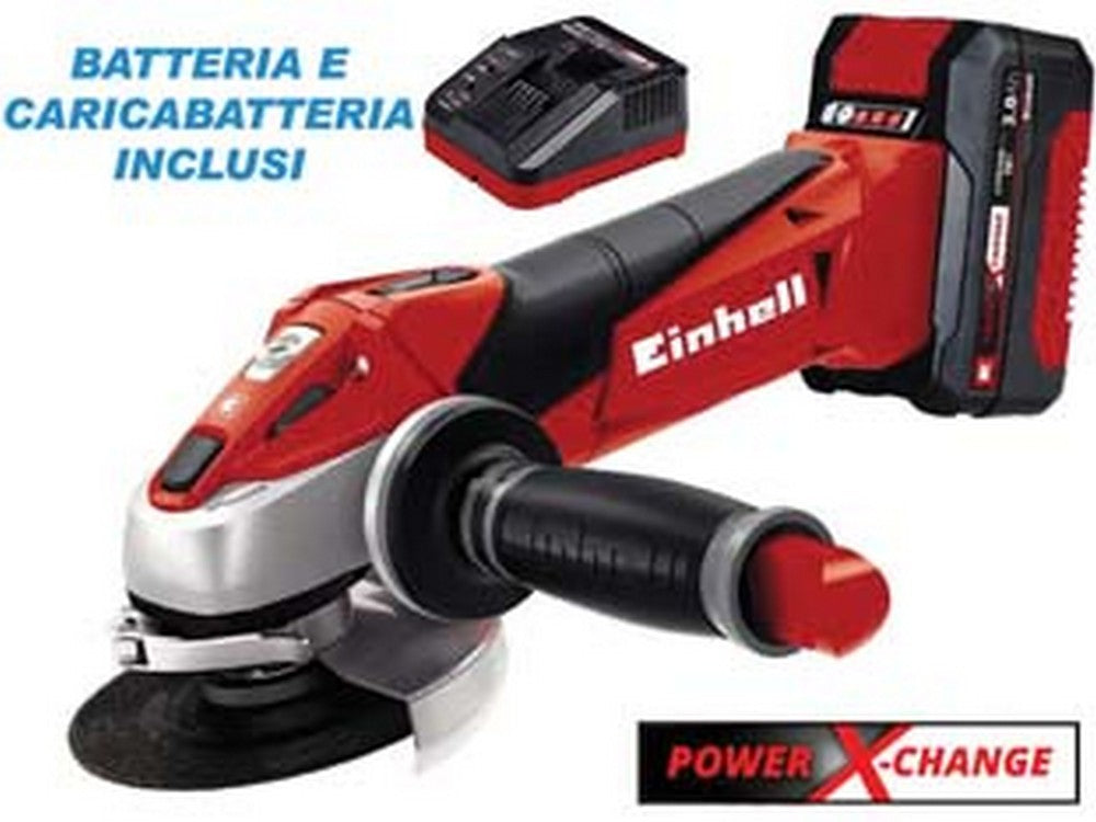 smerigliatrice angolare a 18volt 3ah (te-ag 18/115 li kit) fer359832