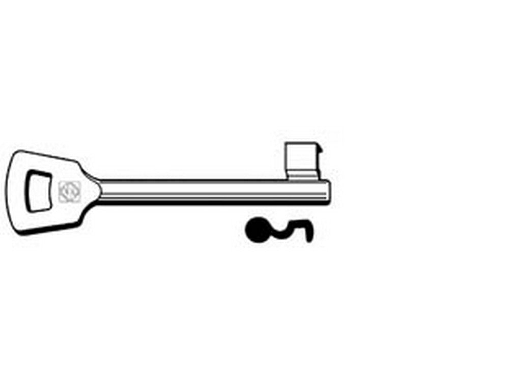 5pz chiave patent passepartout nemef 4nfhl - 4nfhl fer361323