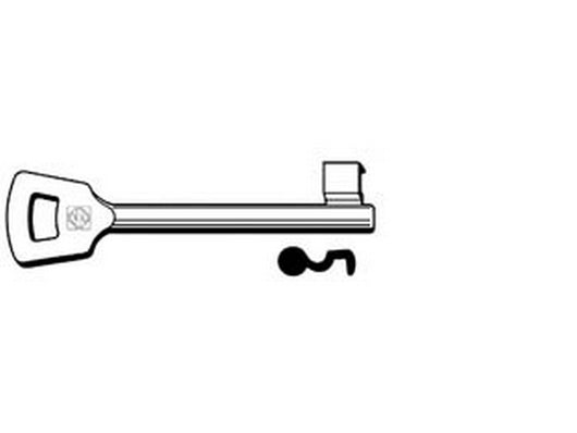 5pz chiave patent passepartout nemef 4nfhl - 4nfhl fer361323