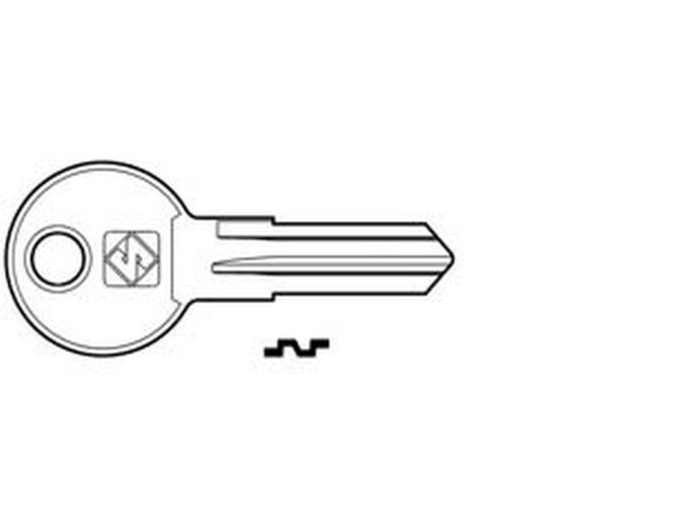 20pz chiavi per cilindri renz 5 spine piccole - ren1r sx fer368728