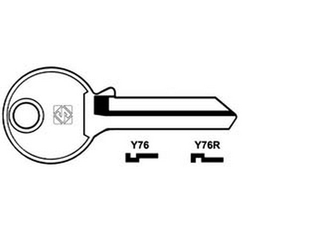 10pz chiavi per cilindri yeti - yt6r sx fer361927