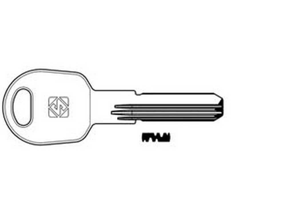 5pz chiavi punzonate per cilindri tilanco 6 spine tlc1r - tlc1r cod:ferx.fer363792