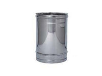 tubo acciaio inox aisi 304 monoparete spessore mm.0,5 - ? mm.100x500 fer363914