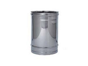 tubo acciaio inox aisi 304 monoparete spessore mm.0,5 - ? mm.100x500 fer363914