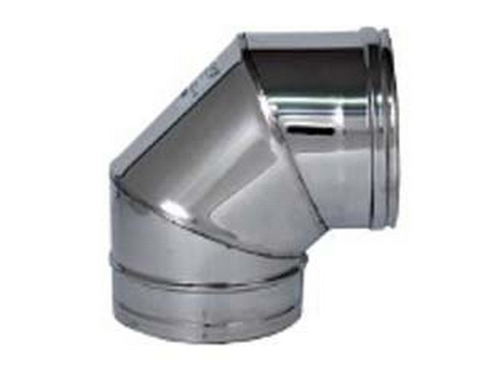 gomito a 90? acciaio inox aisi 304 monoparete spessore mm.0,5 - ? mm.300 cod:ferx.fer457354