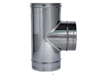 raccordo a "t" 90? in acciaio inox aisi 304 monoparete spessore mm.0,5 - fmm ? mm.200 fer364669