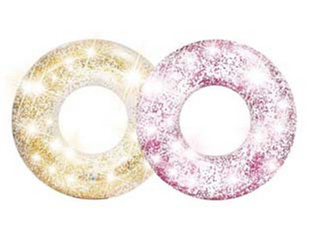  ciambella glitter 2 colori assortiti - cm.119 - peso kg.0,95 (56274) cod:ferx.fer373418