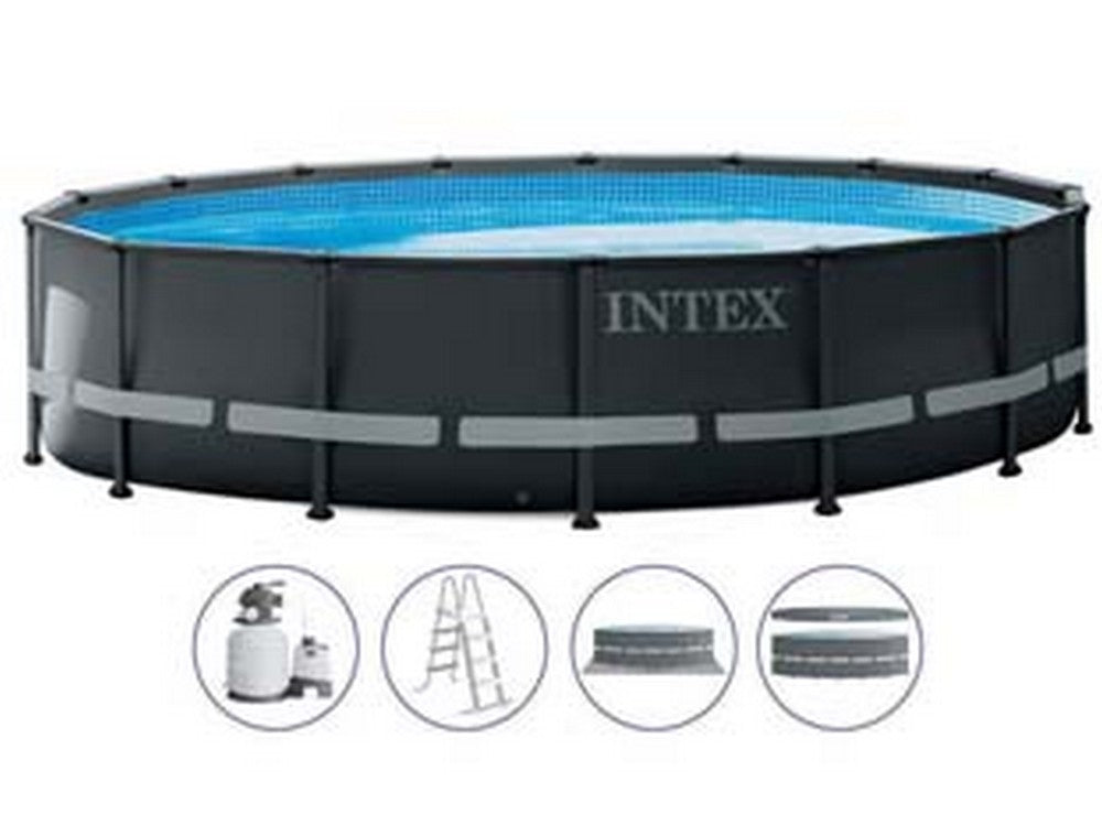 piscina "ultra xtr frame" rotonda con tel. portante con pompa cm.488x122h. - capacit? lt.19156 - peso kg.103,3 (26326) fer373517