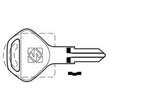 10pz chiavi per cilindri meroni mer41 - mer41 fer373562