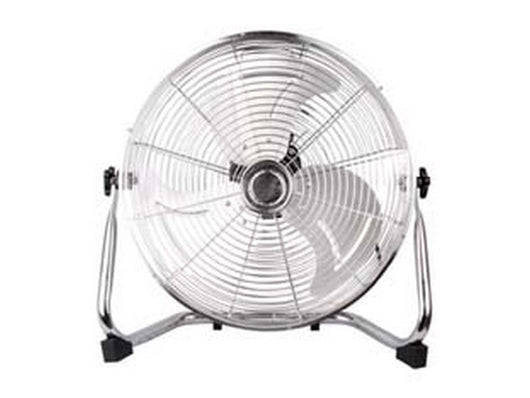  ventilatore da appoggio in acciaio cromato cm.45  fer374026