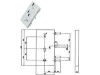 serratura triplice infilare multifunz. cilindro eu. + d/m blindate 133y9 - sx (y133y965280) fer381093