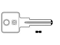 5pz chiavi punzonate per cilindri lok 2000 5+5 spine lok2 - lok2 fer384063