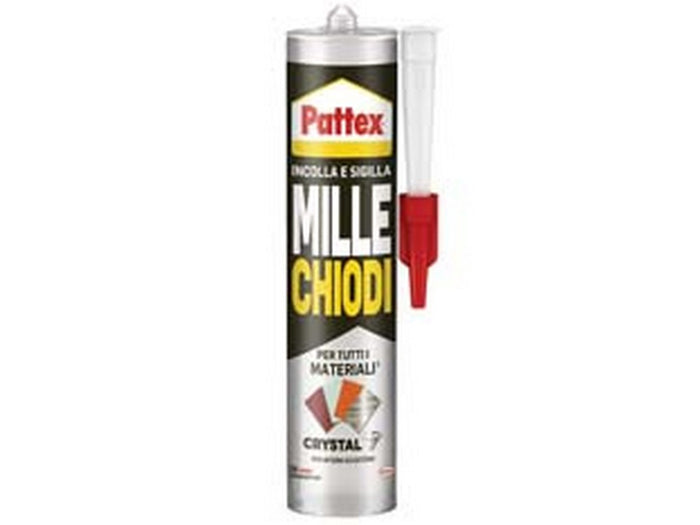 pattex millechiodi crystal in cartuccia - gr.290 fer384285