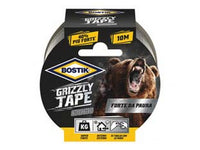 6pz nastro adesivo telato grizzly tape grigio - mt.10x50mm. fer386562