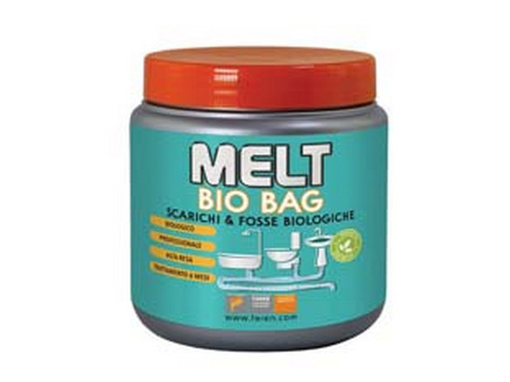 12pz melt bio bag per scarichi e fosse biologiche - gr.300 (6 bustine da gr.50) fer395816