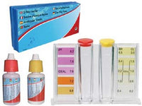 kit tester cloro, ph e bromo con reagenti liquidi ml.20x2 fer396066