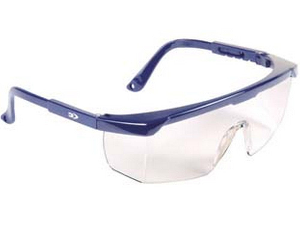 10pz occhiali di protezione steely in policarbonato incolore  cod:ferx.fer399128