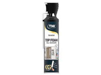 schiuma poliuretanica tekapur top foam all season - ml.600 applicazione manuale - champagne fer402705