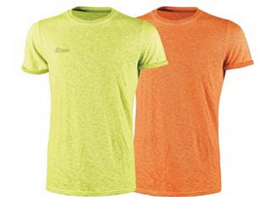 3pz t-shirt fluo manica corta - tg.m - yellow - 100% cotone fer406857