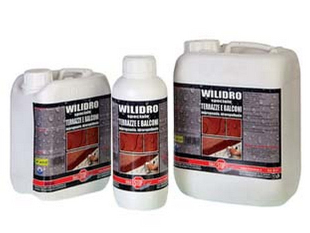 wilidro impregnante protettivo idrorepellente per terrazze e balconi - lt.1 in flacone cod:ferx.fer407427