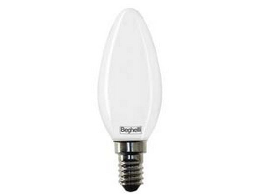 5pz lampada led oliva tuttovetro e14 - 5w - 6500?k fredda - 600 lm - 32x102h fer420952