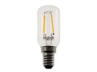 5blister lampada piccola pera filo led zafiroled t26 e14 - 1,5w - 3000?k calda - 140 lm - 250x550h fer421096