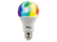 lampada smart wi-fi led goccia dom-e rgb+w dynamic e27 - 11w - 2700 a 6500?k - 1055 lm - 65x134h fer421515