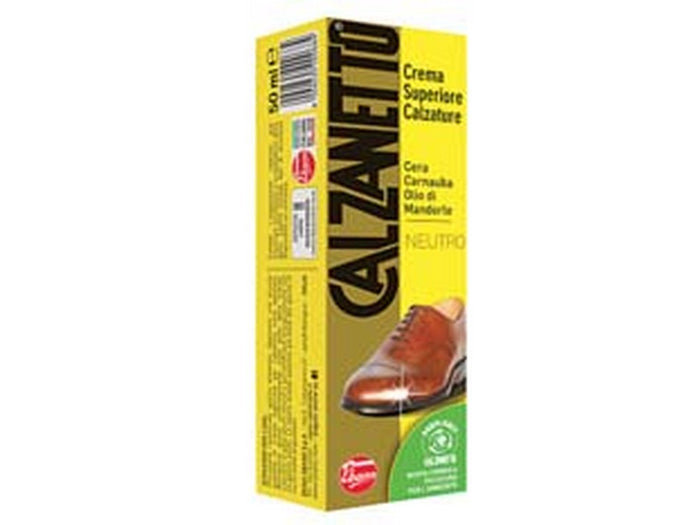 6pz crema lucida per scarpe neutro tubetto - ml.50 fer429283