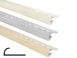 5pz profilo ecorond aperto mt.2,5 pvc - mm.8 pvc bianco fer432634