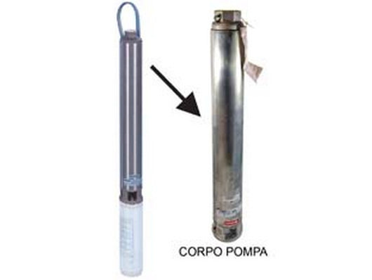 corpo pompa per elettropompa sommersa da 4" mono e trifase kw 0,75 fer433204