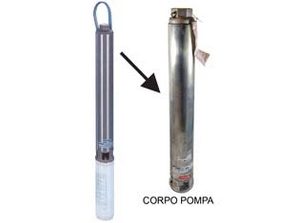 corpo pompa per elettropompa sommersa da 4" mono e trifase kw 1,10 fer433211