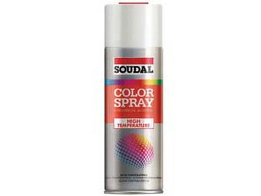 6pz color spray alte temperature smalto spray - ml.400 - nero opaco (155560) cod:ferx.fer445856