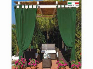 tenda per gazebo idrorepellente con bretelle cm.140x270h. verde - verde fer447430