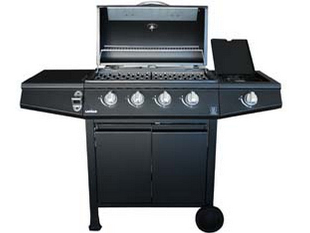 barbecue a gas gpl 4 bruciatori + 1 fornello - cm.126x52x103h. fer447966