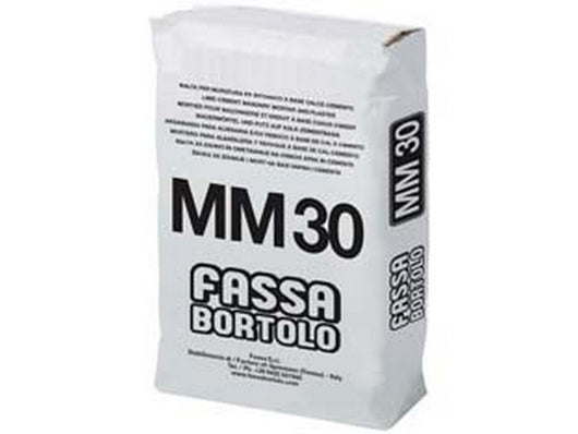 5pz fassa mm30 malta cementizia in polvere - kg.5 in sacco fer451123