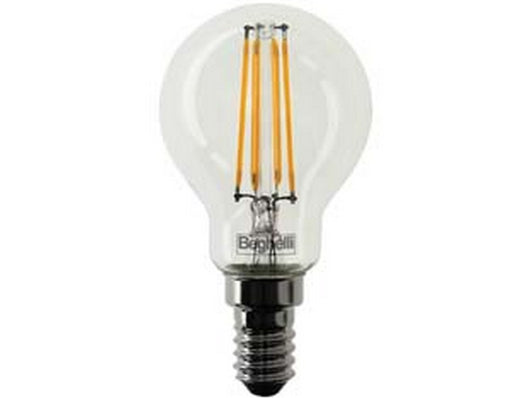 5blister lampada filo led sfera zafiro e14 - 6w - 2700?k calda - 810 lm - 45x78h fer454971