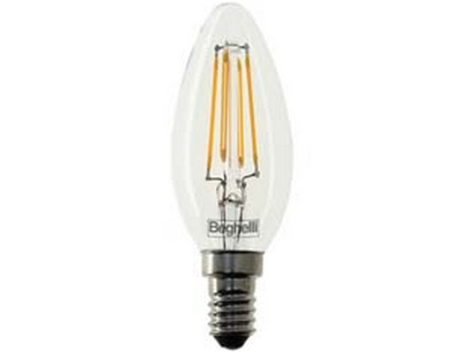 5blister lampada filo led oliva zafiro e14 - 6w - 2700?k calda - 810 lm - 35x98h fer455046