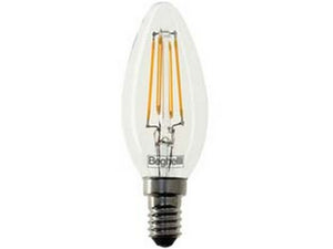 5blister lampada filo led oliva zafiro e14 - 4w - 4000?k naturale - 470 lm - 35x98h fer455039