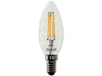 5blister lampada filo led tortiglione zafiro e14 - 4w - 2700?k calda - 470 lm - 35x100h fer455060