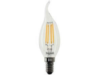 5pz lampada filo led colpo di vento zafiro e14 - 4w- 2700?k calda - 470 lm - mm.35x122h fer455077