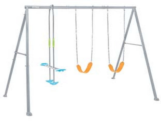 altalena per bambini 3 giochi 3-10 anni cm.343x254x211h. - cm.343x254x211h. - peso kg.37 (44122) fer455886