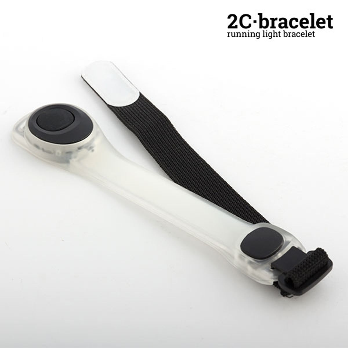 Bracciale sportivo di sicurezza led 2c