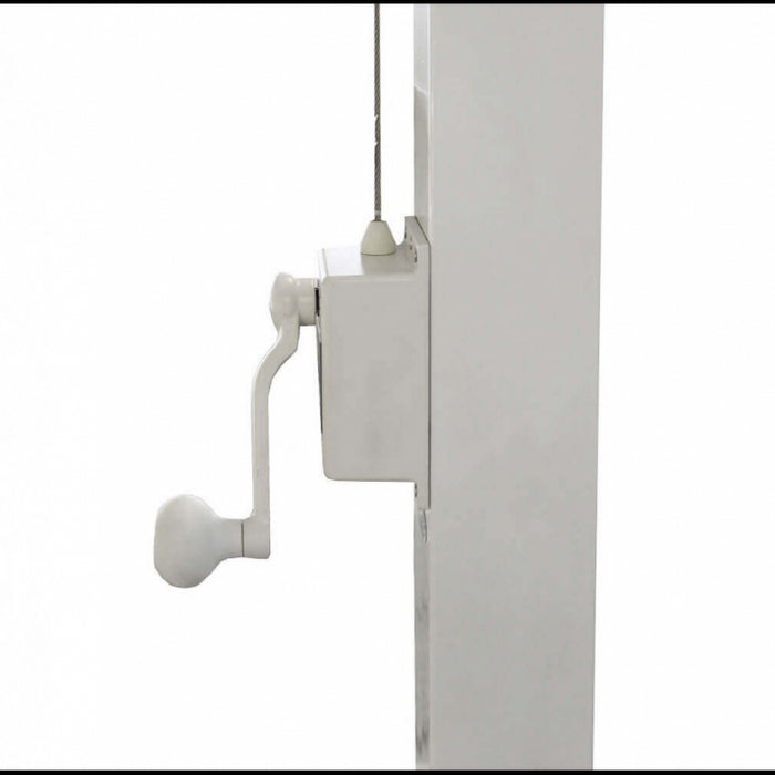 OMBRELLONE VENERE BIANCO DE LUXE P/L 3 X 3