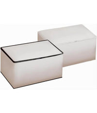 Organizer Per Vestiti Scatole Pieghevoli Salvaspazi Contenitore 40x30x20cm 87418         