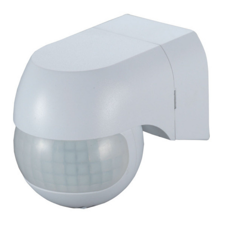 Rilevatore movimento bianco accensione luci bravo ip44