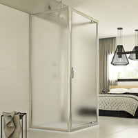 Box Doccia 3 lati 70x90x70 AP. 90 CM H198 stampato C mod. Cristal TRIO 1 Anta