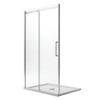 Porta Doccia 100CM H200 Vetro Trasparente 8mm Versione Sinistra con Easy-Clean mod. Prime