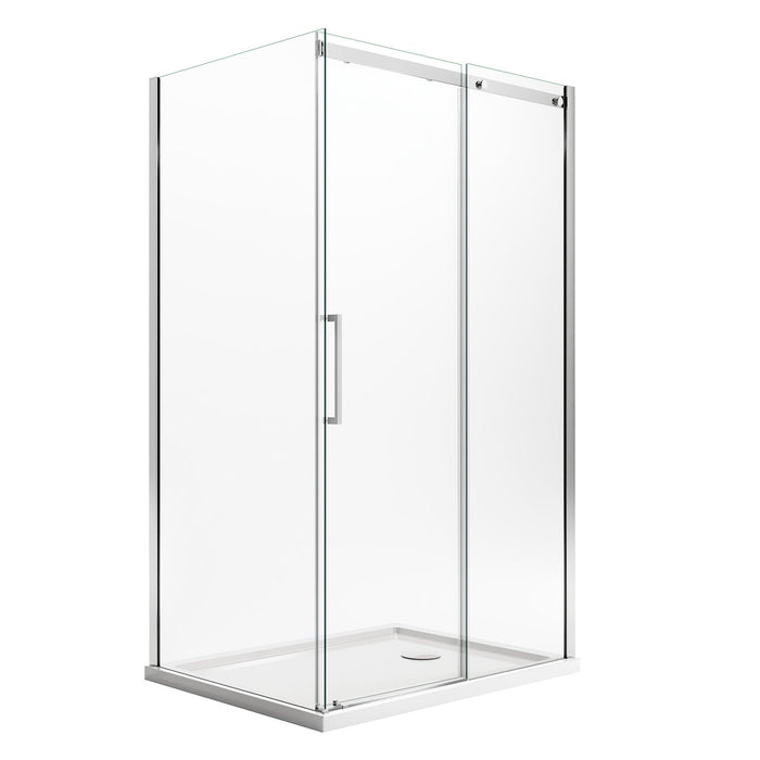 Box Doccia 70x140CM H200 Vetro Trasparente 8mm Versione Destra con EasyClean mod. Prime Duo 1 Anta