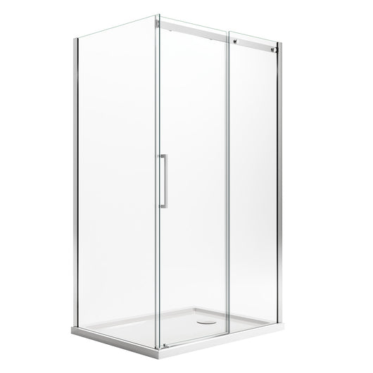 Box Doccia 75x120CM H200 Vetro Trasparente 8mm Versione Destra con EasyClean mod. Prime Duo 1 Anta